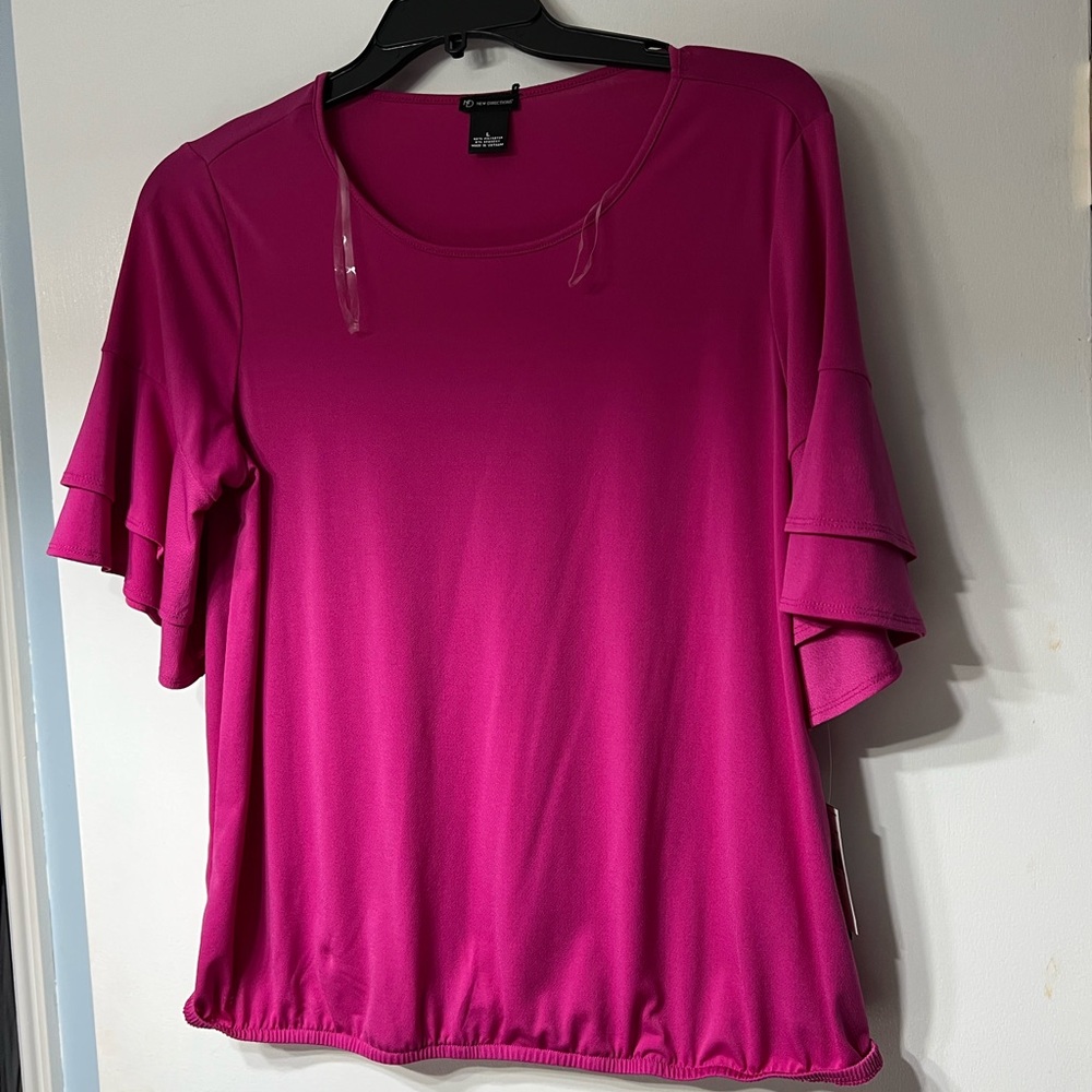 NWT New Directions Blouse. Large